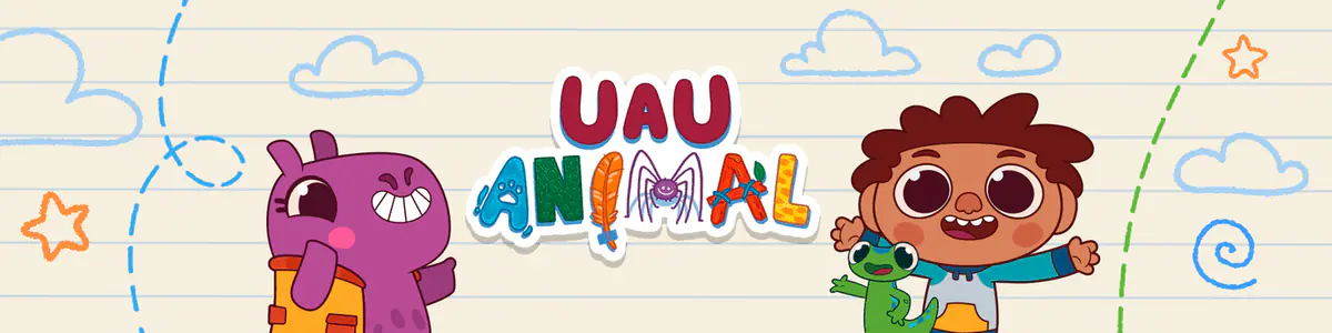 UAU Animal - Animação e game educativos da PushStart