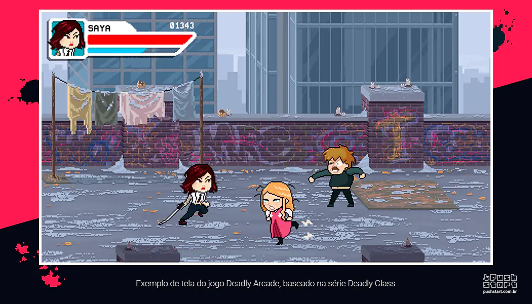 Tela do jogo Deadly Arcade