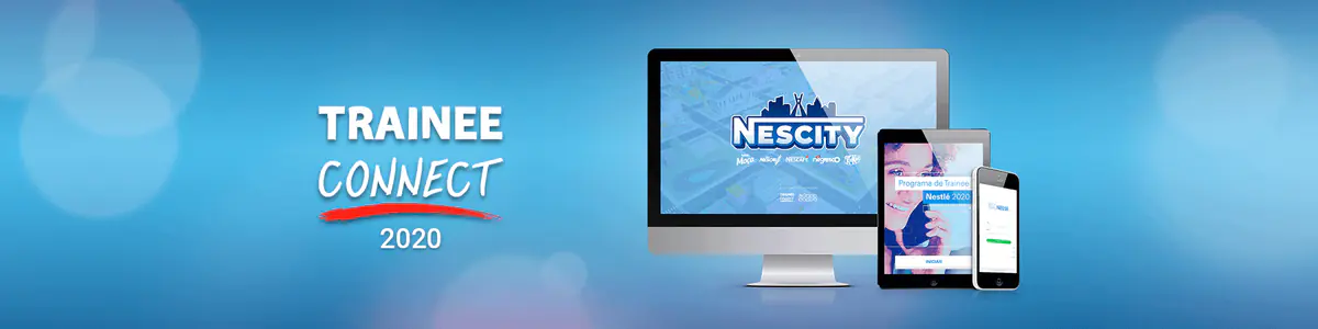 Dinâmicas à distância e presenciais com o Nescity para o Trainee Connect 2020